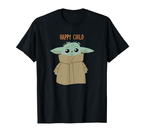 T-shirt Star Wars The Mandalorian Happy Child idéal pour les sorties geek