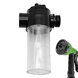 Spruzzatore per sapone, 4 marce regolabili, vaso in schiuma per lavaggio automatico | Vaso in schiuma ad alta pressione a tenuta d'acqua per spruzzare il giardino, accessori per la pulizia automatica