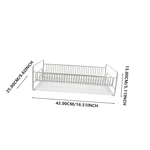 Égouttoir vaisselle Mikikit en acier inoxydable durable et stable