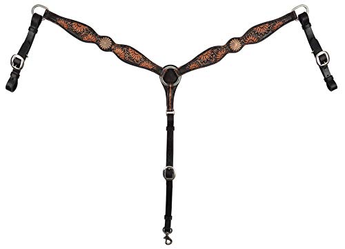 Circle Y Vintage Sunflower Breastcollar #TOP5