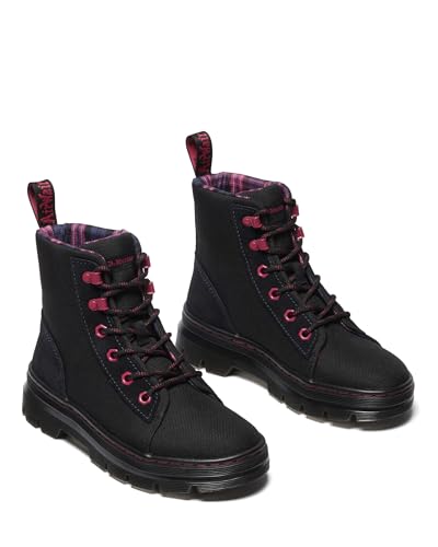 Dr. Martens Women's Combs Bronx Suede+Extra Tough 50/50 Combat Boot2