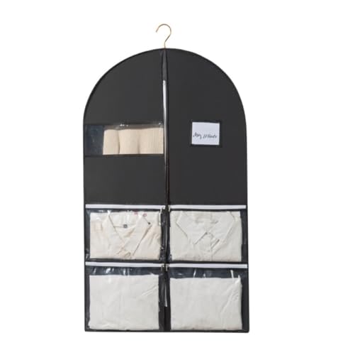 Clothes Cover 5 Pack Garment Bags Suit Bags with 4