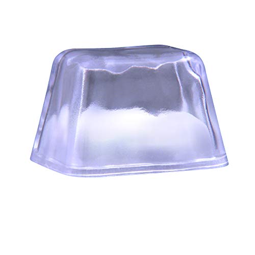Cubos de hielo con luces LED blanco pack 12 miniatura 4