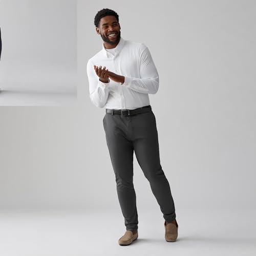 Rhone Commuter Skinny Men's Pants, Ultra Slim-Fit Mens Dress Pants, Stretch Fabric, Work Pants for Men, Wrinkle Resistant2