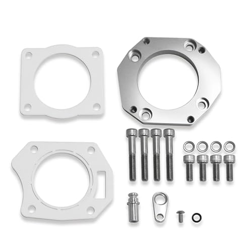 Cuerpo de aceleración y kit adaptador de mariposa de aluminio para Civic Si