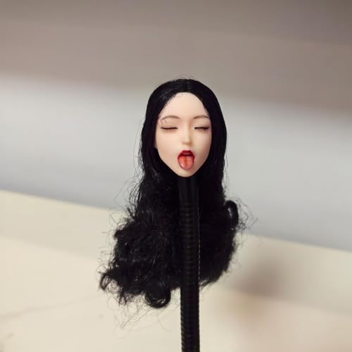 Tête femelle 1/6 pour création de dioramas et photographie miniature