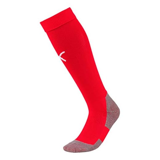 Puma Liga Socks Core, Calcetines para Hombre, Rojo (Red/White), 31-34 (Talla del fabricante: 1)