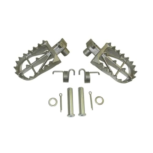 Repose-pieds moto argent pour Yamaha YZ250 YZ450F et WR250F