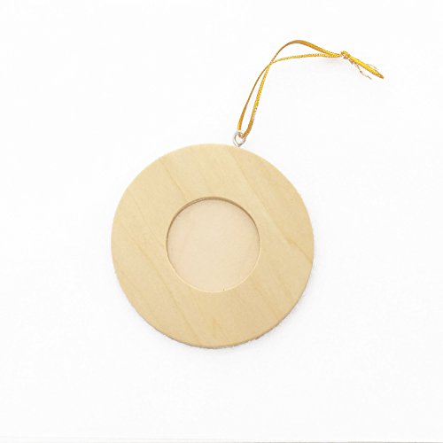 Lwr Crafts Wooden Mini Round Photo Frame Pack Of 12 #TOP2