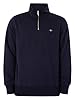GANT Mens Shield Half Zip Sweatshirt Evening 4XL #5