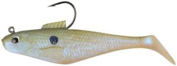 Berkley PowerBait Pre-Rigged Swim Shad, Silver Shad, 3" (5 Count)