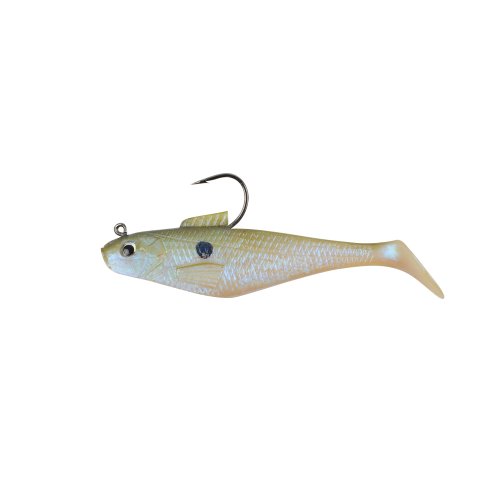 Berkley Powerbait Pre-Rigged Swim Shad, Silver Shad, 3" (5 Count) #TOP1