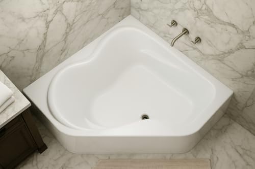 Carver CK5959 Acrylic Corner Bathtub 59