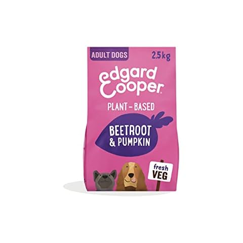 2,5 kg Edgard & cooper Hond Adult plantaardig rode biet/pompoen hondenvoer Cover
