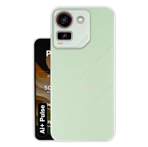 Image of COVERBLACK Soft Rubber Silicon Clear Case Back Cover Compatible for Ai + Pulse - Transparent