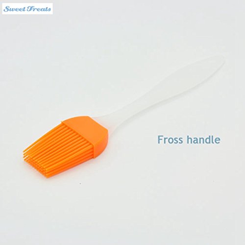 Sweettreats 2Pcs/lot Multifunctional Silicone Pastry Brushes Baking BBQ