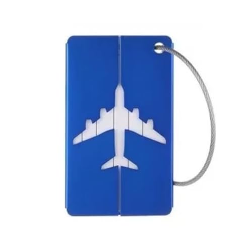 Tag Identificador Etiqueta De Mala e Mochila - Azul