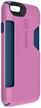 Speck Products CandyShell Card Case for iPhone 6/iPhone 6S Wallet Case - Beaming Orchid Purple/Deep Sea Blue