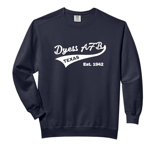 Dyess Air Force Base Vintage Dyess Abilene Texas Comfort Colors Adult Sweatshirt