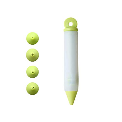 Cabilock Baking Pastry Tools Silicone Cake Decorator Pen Cookie Icing Piping Set for Boys and Girls