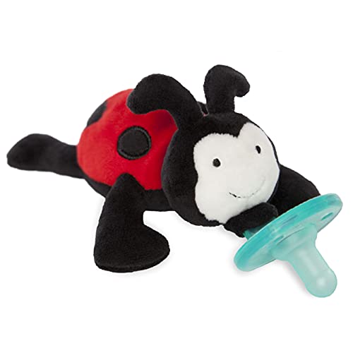 Image of WubbaNub Infant Pacifier - Ladybug