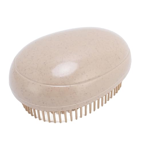 Brosse de Cheveux en Forme D'oeuf élastique avec une Excellente élasticité pour la Preuve de la Poussière, Confort avec Bascule à Travers les Cheveux pour Nettoyer les Racines,
