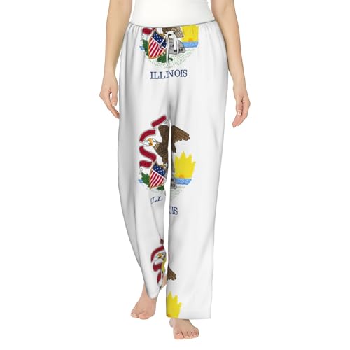 Pantalon de pyjama Illinois femme vêtement de nuit ample doux