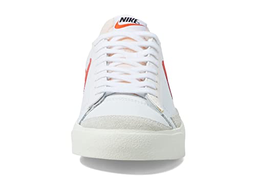 Image of Nike Mens Blazer Low '77 VNTG White /Team Orange-White-SAIL Sneaker - 11 UK (12 US) (DA6364-104)