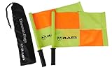 Juego de 2 banderines de linier Ram para rugby