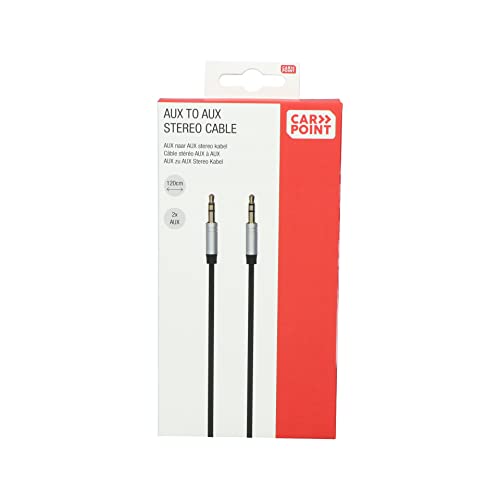 Aux to AUX Stereo Cable, Schwarz - Image 2