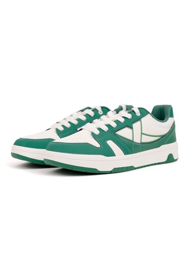 Image of XTEP Mens Sneakers Non Marking Skateboard Shoe I Durable Grip I Indoor Sports Support I Stable Traction I Casual Sports Shoe