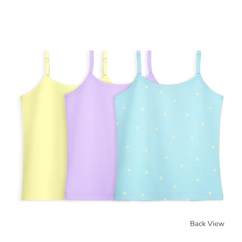 Image of YouGotPlanB Inner Camisoles for Girls | Basic Colors | Regular Fit | 100% Cotton | Soft & Stretchy | Adjustable Straps