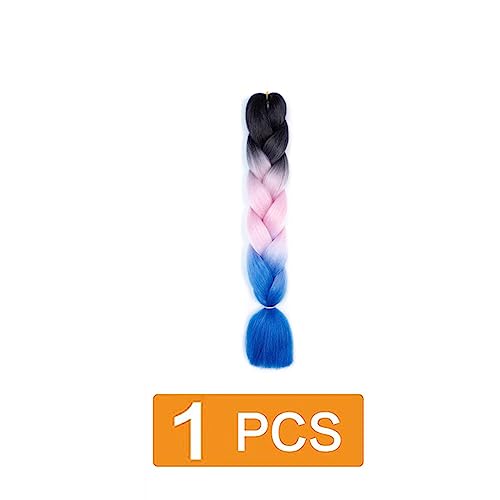 prinfantasy Braid Hair Extensions for Braiding Crochet Twist Hair GBBZ090, 24 inch - Image 2