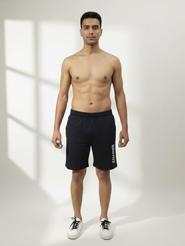 Image of Dollar Easy Fit Cotton Blend Pack of 1 Solid Men's Shorts