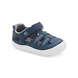 Stride Rite 360 Unisex Baby Amos 3.0 Sandal, Navy, 4 Infant US