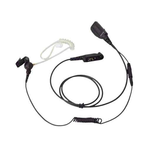 NBCNZCTSAS Adecuado for Auriculares de conducto for walkie Talkie Hytera EAN22 PD682 PD662 PD602 X1p Z1p X1e PD680 PD660 PD600