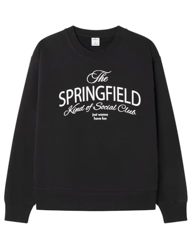 Springfield Sudadera Negro L
