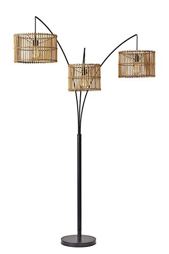 Adesso 4199-12 Cabana Arc Lamp, Bronze