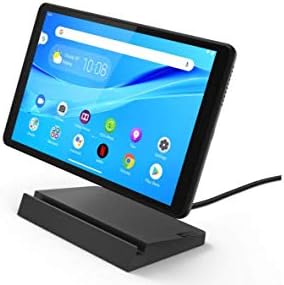 Lenovo Smart Tab M8 with Google Assistant Tablet, 8" HD IPS Display with Smart Charging Station, Mediatek Helio A22 Processor, 32GB Expandable to 128GB, RAM 2GB, WIFI, Android 9, Iron Grey (Renewed)