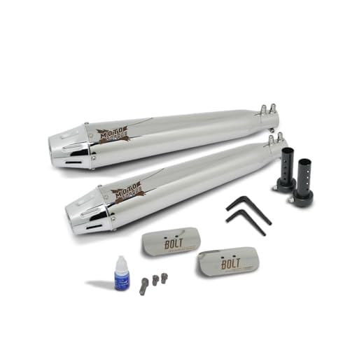 Image of MOTO TORQUE BOLT SILENCER for INTERCEPTOR 650 & GT 650