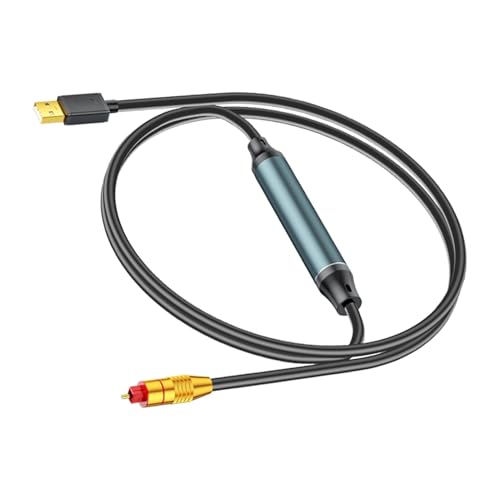 Adaptateur audio USB optique noir et câble convertisseur nomade