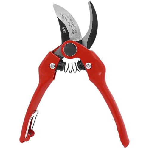 Tijeras podadoras profesionales Zenport Q64, 7 pulgadas, rojo - pack 10 miniatura 3