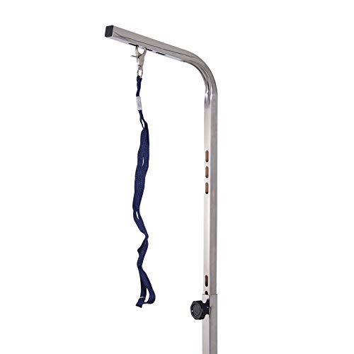 PawHut Trimmtisch für Hunde Hundepflegetisch klappbar, Haustierpflegetisch mit höhenverstellbarem Galgen, Schlingen, rutschfest Oberfläche, Schertisch bis 150 kg, 91,5 x 61,5 x 76 cm, Schwarz