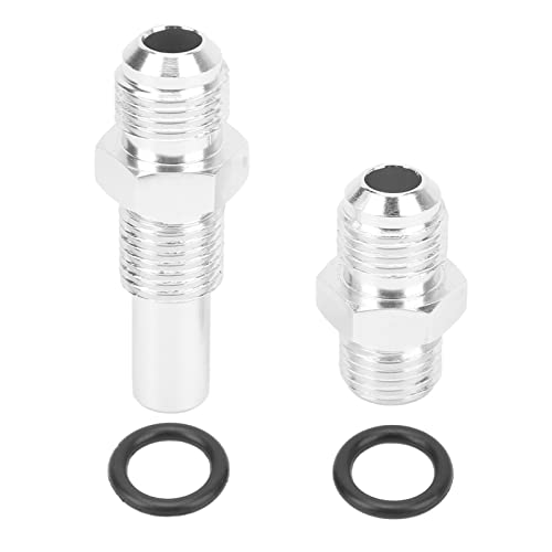 Dyocoag Transmission Oil Adaptador ajustado 6an Slamar a 1/4NPSM o forma de accesorios para automóviles de anillo de goma para 4L80E 1997-2007