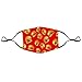 SVEFDOC Adults Boys Girls Warm Protective Masks Fashion Scarf Anti Dust Windproof Mouth Cover, Funny Red Hamburger Mouth Decoration for Sports Travel Hiking