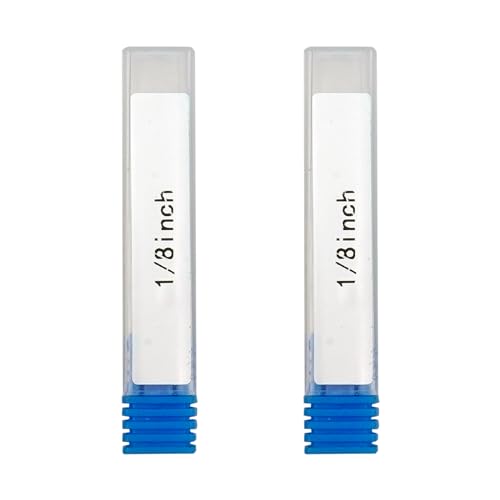 Image of HRC 55 Deg 4 Flute Carbide Square End Mill 1 /8 inch for Alloy Steel Hardened Steel AlTiN Coating CNC Router Bit - 2Pcs