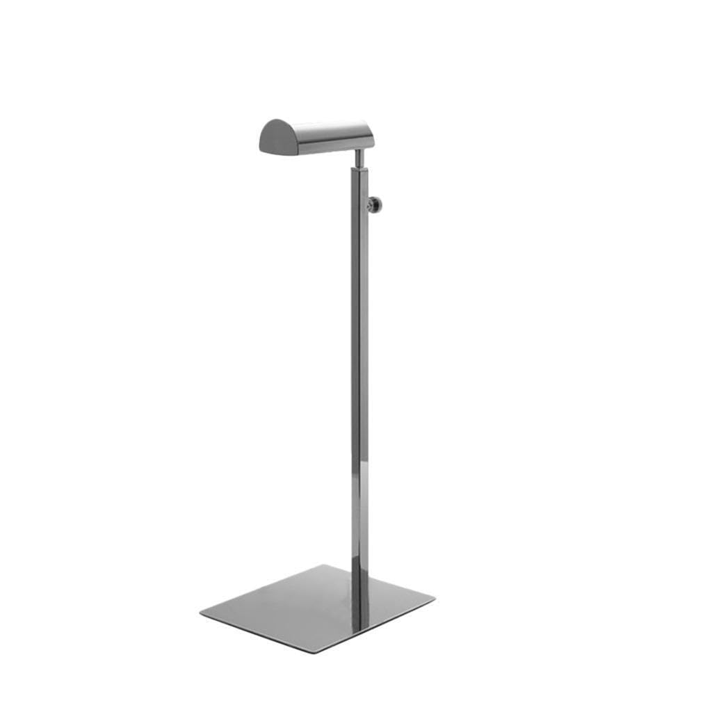 Zambuph Stylish and Functional Metal Handbag Rack Holder Adjustable Purse Display Stand Shelf Polished, Polished