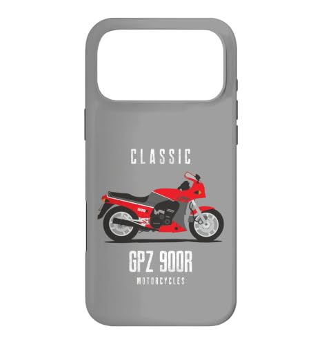 Kawasaki GPZ900R�E��ZX900A10���[�^�[�T�C�N���o�C�J�[T�V���c �X�}�z�P�[�X iPhone 17 Pro Max �p