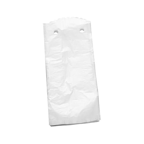 Nikovoke 100 Stück Regenschirmtaschen mit kurzem Griff, 13 x 43 cm, für feuchte Regenschirme, Verwendung in Hotels, Einkaufszentren, U-Bahnen