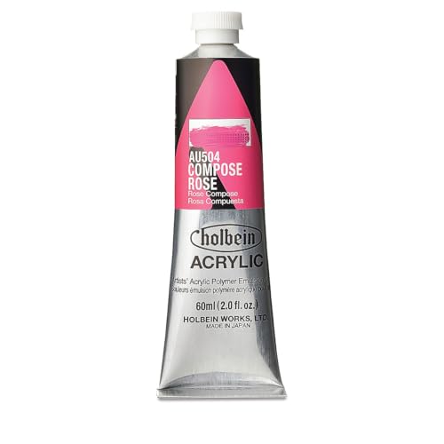 Acrylique Heavy Body Holbein Compose Rose de Qualité Supérieure - 2